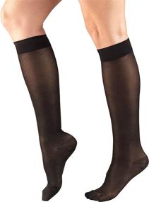 img 1 attached to Truform Compression Stockings Diamond Pattern