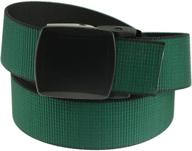 🔒 metal-free men's accessories and belts: thomas bates outdoor breathable logo