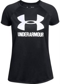 img 3 attached to X Small Girls' Solid Sleeve Clothing by Under Armour