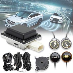 img 4 attached to 🚗 EWAY Universal Car Radar Blind Spot Detectors Sensor System Kit - Advanced Auto Safety Monitoring Assistant, BSD, LCA, ODW, RCTA - Compatible with Mercedes-Benz BMW Ford Jeep Truck RV Toyota Dodge Chevy Honda VW, and More