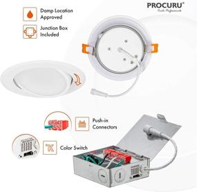 img 2 attached to PROCURU Регулируемая ультратонкая промышленная электрика с выбором 2700K 6000K