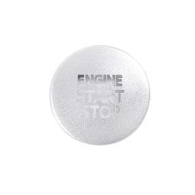 img 3 attached to LLKUANG Silver Engine Start Stop Push Button Switch Sticker Cover For Toyota Tacoma 2016-2020 Aluminum Alloy Car Accessory… (Silver 2)