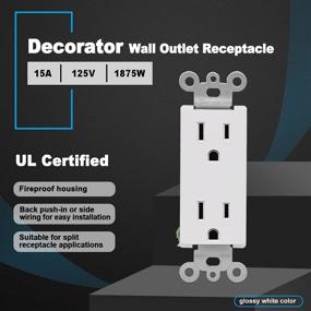 img 3 attached to CML Decorator Receptacle Electrical Warranty