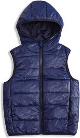 img 3 attached to Comfortable & Water Resistant: Toddler Sleeveless Lightweight Outwear for Boys