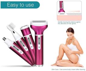 img 2 attached to OOCOME Rechargeable Electric Epilator Waterproof