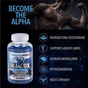 img 3 attached to 💪 Blue Ox: Superior Natural Enhancing Supplement for Elevated Strength & Stamina in Men (120 Capsules)