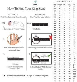 img 3 attached to 💍 NYC Серебряная обручальная полоса — премиумное кольцо из серебра 925 для мужчин и женщин — устойчивое к потускнению и комфортная посадка — высокопольированное серебряное украшение размером от 2мм до 6мм