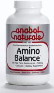 💪 amino balance 240 caps: ultimate amino energy supplement for enhanced muscle recovery and sports nutrition logo
