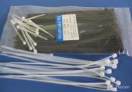 img 1 attached to 🔗 400 Pack Cable Zip Ties: Self-Locking Nylon Ties for Wire Management - Assorted Sizes 4+6+8+12-Inch - Multi-Purpose Zip Wire Tie for Home, Garden, Office, Garage, and Workshop (Black) review by Hannah Curi