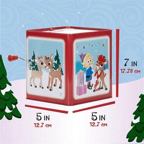 img 2 attached to 🎅 Classic Rudolph the Red-Nosed Reindeer Jack-In-The-Box: A Fun Surprise for Kids and Collectors!