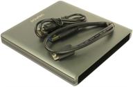📀 pawtec gray edition - slim aluminum usb 3.0 external enclosure for optical sata drive blu-ray dvd - mac/pc compatible logo