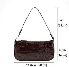 img 3 attached to Ayliss Shoulder HandBag Fashion Classic Women's Handbags & Wallets