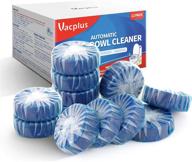 12-pack vacplus automatic toilet bowl cleaner tablets, va-t165 – effective bathroom toilet tank cleaner logo