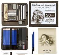 img 1 attached to AmazonBasics Sketch Drawing Pencil Set review by Jerry Ford