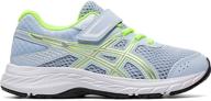 👟 asics contend 6 ps running shoe for kids logo