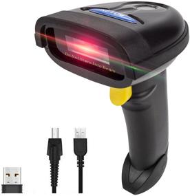 img 4 attached to NETUM 2D Barcode Scanner: Versatile Wireless & Bluetooth Connectivity, Connects with Smart Devices, Tablet, PC – QR PDF417 Data Matrix Reader (NT-1228BL)
