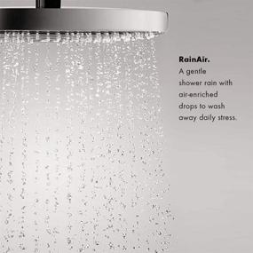 img 3 attached to Hansgrohe Raindance Classic 11-inch Showerhead Low Flow Classic 1-Spray Rain Water Saving with QuickClean in Rubbed Bronze - Product Code: 27367921