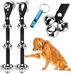 img 4 attached to 🔔 2 Pack BLUETREE Dog Doorbells - Premium Quality Potty Training Bells - Adjustable Door Bell for Dogs - Easy Puppy Potty Training - 7 Extra Large 1.4 Loud DoorBells