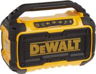 🔊 dewalt 20v max bluetooth динамик для рабочей площадки - улучшение звукового опыта на рабочем месте, только инструмент (dcr010) логотип