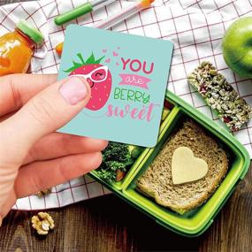 img 1 attached to 📦 Lunch Box Notes for Kids: 60 Cute Design Positive Affirmation Lunch Box Cards - Inspirational & Motivational Notes for Boys & Girls