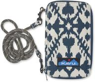 👝 кошелек-сумка с наплечным ремнем kavu bi-fold clutch wallet crossbody - женские сумки и кошельки логотип