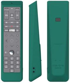 img 3 attached to SIKAI Dark Green Shockproof Silicone Case Cover for XFinity Comcast XR15 Voice Remote: Protective Skin with Remote Loop for X1 Xi6 Xi5 XG2 TV Remote