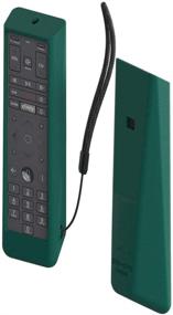 img 2 attached to SIKAI Dark Green Shockproof Silicone Case Cover for XFinity Comcast XR15 Voice Remote: Protective Skin with Remote Loop for X1 Xi6 Xi5 XG2 TV Remote