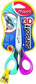 img 1 attached to Crafting Scissors with Flexible Handles: Maped Sensoft