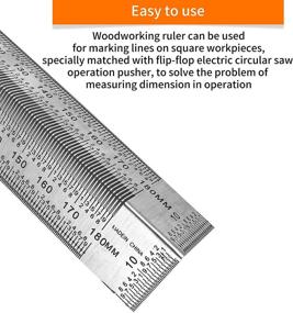 img 2 attached to 🔧 FLORA GUARD Precision Stainless Woodworking Tools