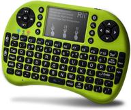 rii i8+ mini bluetooth keyboard with touchpad＆qwerty keyboard logo