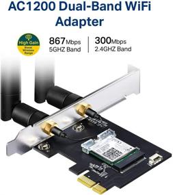 img 3 attached to 🚀 Upgrade Your PC with TP-Link Archer T5E WiFi Card - Dual Band Wireless Network Card for Gaming and Streaming on Windows 10, 8.1, 8, 7 (32/64-bit) with Bluetooth 4.2 Support