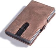 👛 trilea leather wallet for men - genuine leather accessories and organizers for cards, money, and wallets logo