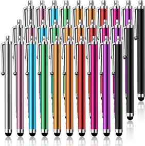 img 4 attached to 🖊️ LIBERRWAY Capacitive Stylus Pen Pack - 30 Universal Touch Screen Stylus Pens