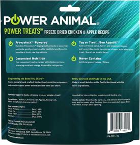 img 3 attached to Premium Freeze Dried Dog and Cat Treats - POWER Animal Power Treats - 🐾 Real Meat First Ingredient, All Natural, Humanely Sourced, Made in USA - Top Quality Ingredients