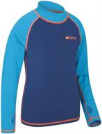 mountain warehouse kids rash vest sports & fitness and water sports logo