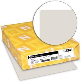 img 3 attached to 📄 Neenah Wausau 82341 Vellum Bristol Cover Stock: 8-1/2 x 11, 67-lb, Gray - 250 Sheets/Pack