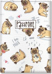img 4 attached to Quttie Leather Passport Unicorn Pattern Travel Accessories for Passport Covers