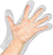 transparent plastic disposable gloves disposable gloves logo