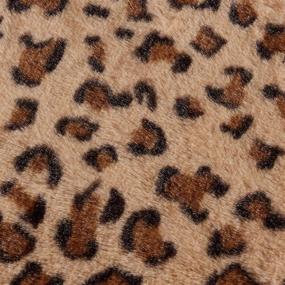 img 2 attached to Softan Blanket Leopard Reversible Washable