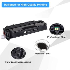 img 1 attached to 🖨️ High-Quality Compatible Toner Cartridge Replacement for Canon 120 (CRG-120 CRG120) Suitable for Canon ImageCLASS D1550, D1520, D1350, D1320, D1370, D1120, D1150, D1100, D1180, D1170 Printers Ink (Black, Pack of 2)