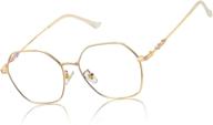 👓 очки duco gold для компьютера, блокирующие синий свет, для женщин, мужчин и подростков, предотвращающие усталость глаз при чтении, модель 8216. логотип