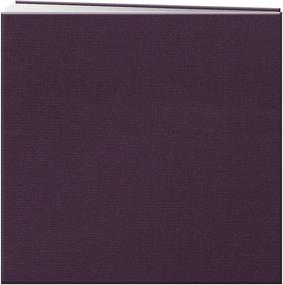img 2 attached to Pioneer 12x12 Fabric Frame Scrapbook, Wildberry Purple (023602636538)