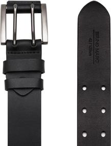 img 2 attached to Bruno Marc Genuine Leather ABBL213M Men's Accessories in Belts