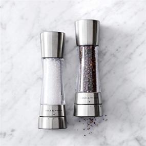 img 1 attached to 🌶️ COLE & MASON Derwent Pepper Grinder - Stainless Steel Mill with Gourmet Precision Mechanism and Premium Peppercorns