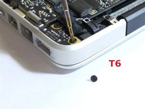 img 2 attached to 🔧 Набор отверток для ремонта Dogxiong 6 в 1 Torx T5 T6 Phillips Slot Type 0.8 мм 1.2 мм Pentalobe 5 Star Repair - MacBook Pro/Retina Air iPad iPhone 4 5 6 Plus iPod Laptop