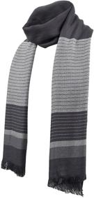 img 4 attached to 🧣 Experience Unparalleled Comfort with Runtlly Bamboo Men's Scarf Accessories