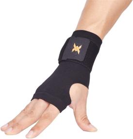 img 4 attached to 🏋️ Ultra Relief Compression Sleeve for Tendonitis & Fatigue with Adjustable Compression