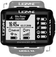 🚴 lezyne mega xl gps cycling computer with turn-by-turn navigation, 48-hour runtime, usb rechargeability, ant+ & bluetooth smart, strava segments integration, cycling gps system logo