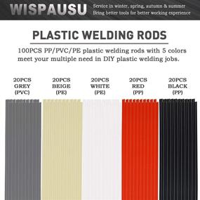 img 3 attached to WISPAUSU 100PCS Plastic Welding 10 Inch