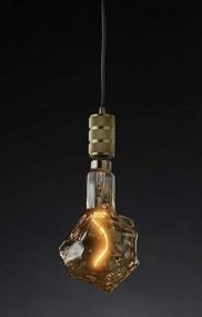 img 2 attached to 🌞 Bulbrite 776320 Amber Light Bulb: Illuminate Your Space with a Warm Glow